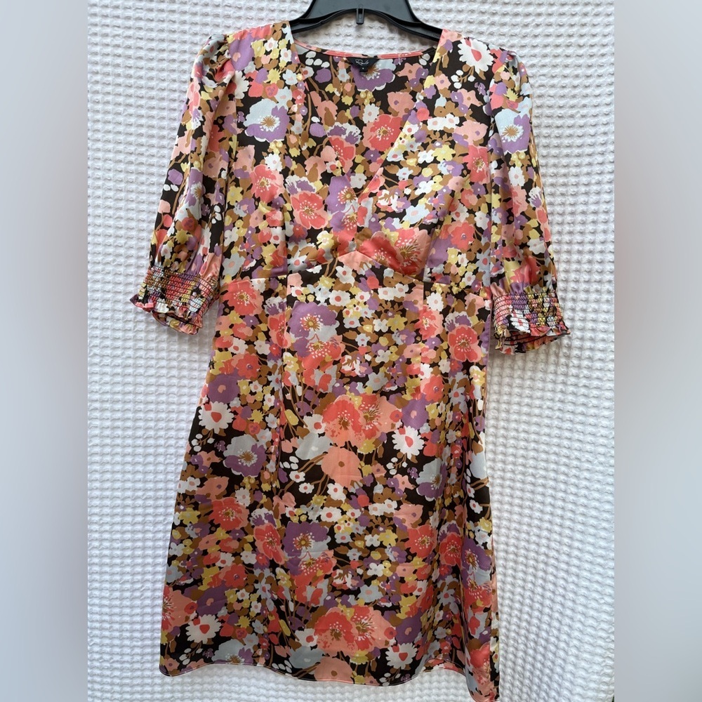NWT- Rails Pink Aster Multicolor Floral Dress